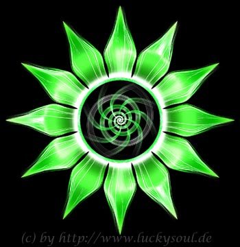 4. Chakra der sieben Chakras - Herzchakra Anahata